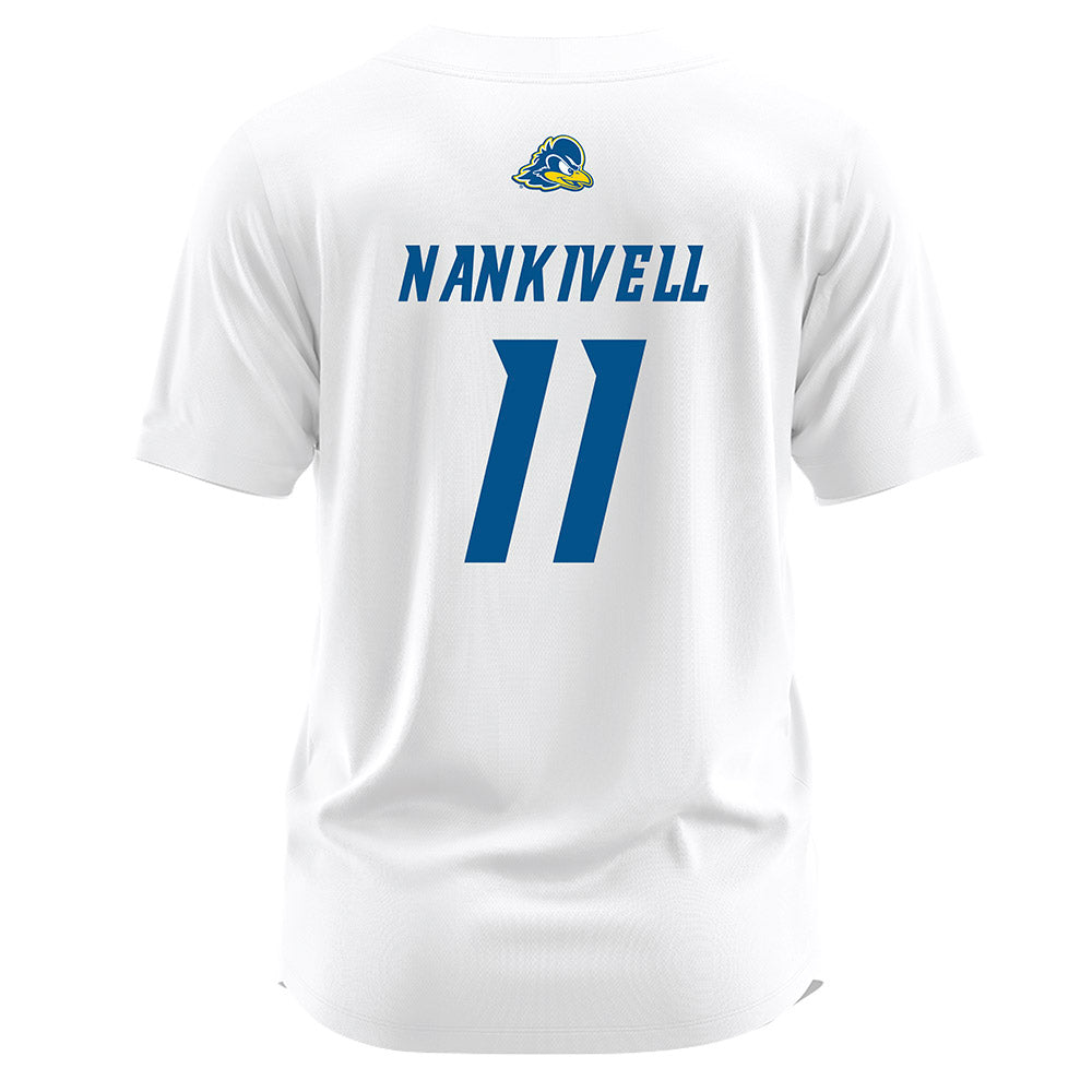 Delaware - NCAA Softball : Allie Nankivell - White Jersey-1