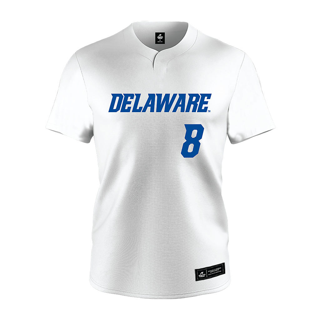 Delaware - NCAA Softball : Katie Scheivert - White Jersey-0