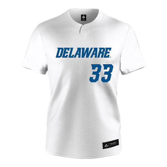 Delaware - NCAA Softball : Gabriella Pudimott - White Jersey-0