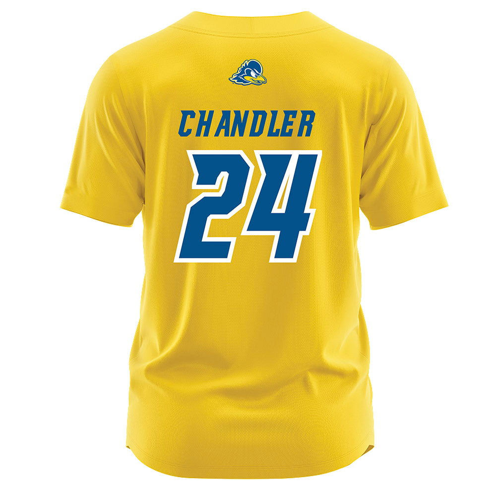 Delaware - NCAA Softball : Jamie Chandler - Yellow Jersey-1