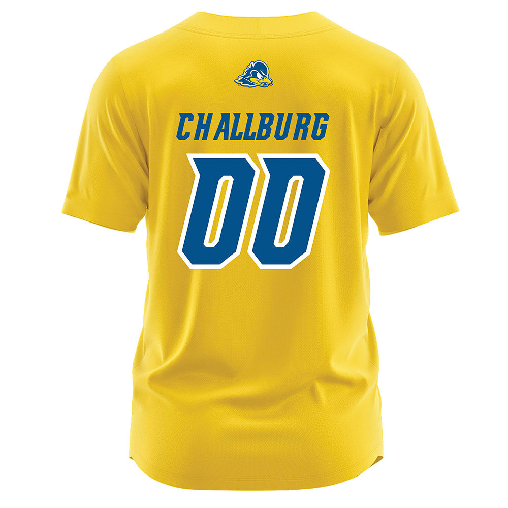 Delaware - NCAA Softball : Karli Challburg - Yellow Jersey-1