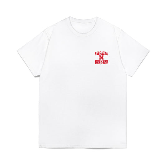 Nebraska - NCAA Women's Volleyball : - Comfort Colors T-Shirt-0