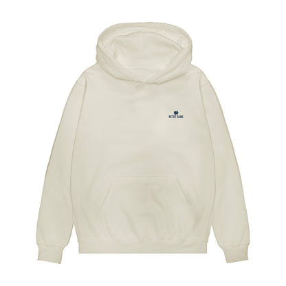 Notre Dame - NCAA Men's Lacrosse : Jordan Faison - Collage Premium Hooded Sweatshirt-0