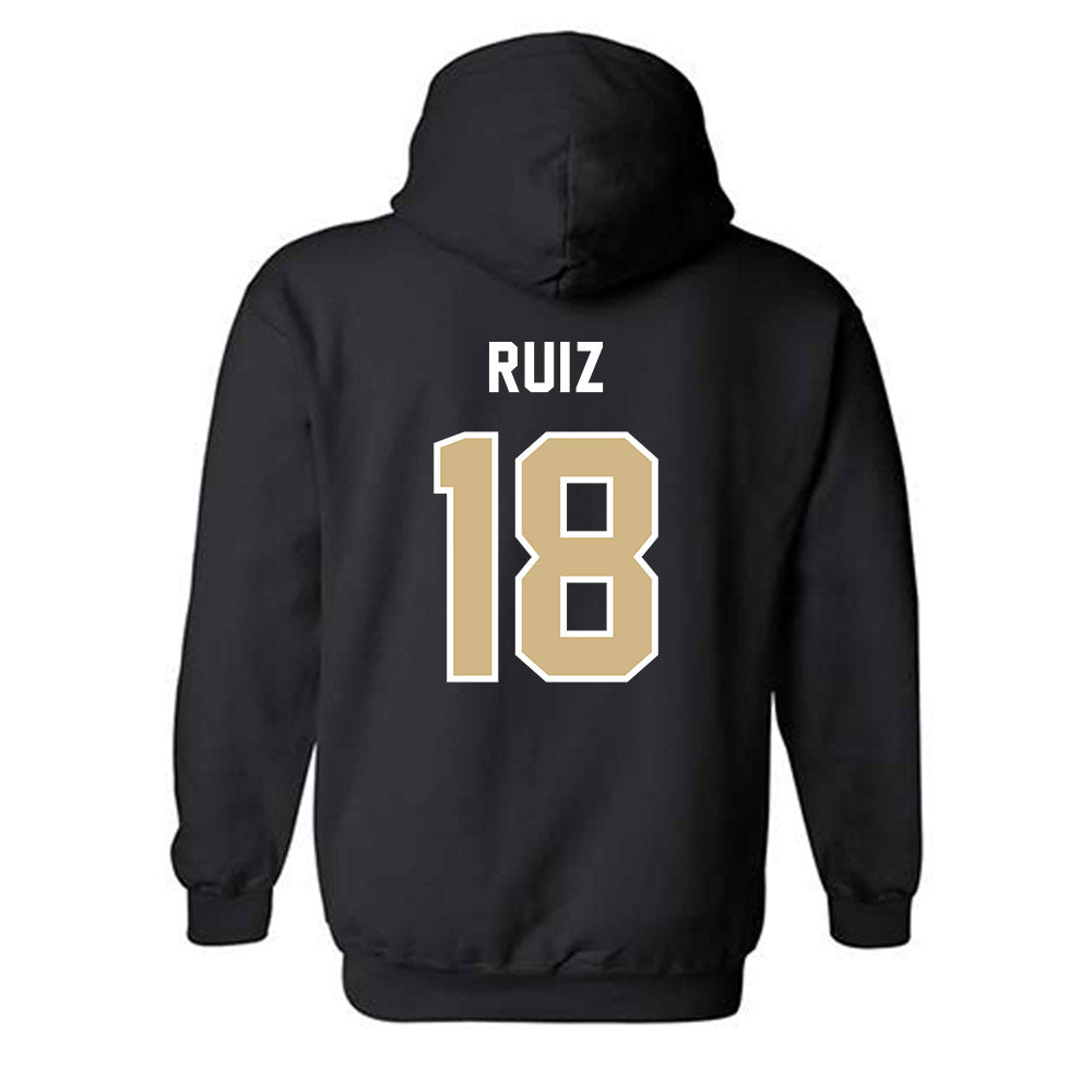 PNW - NCAA Men's Soccer : Augusto Ruiz - Classic Shersey Hooded Sweatshirt-1