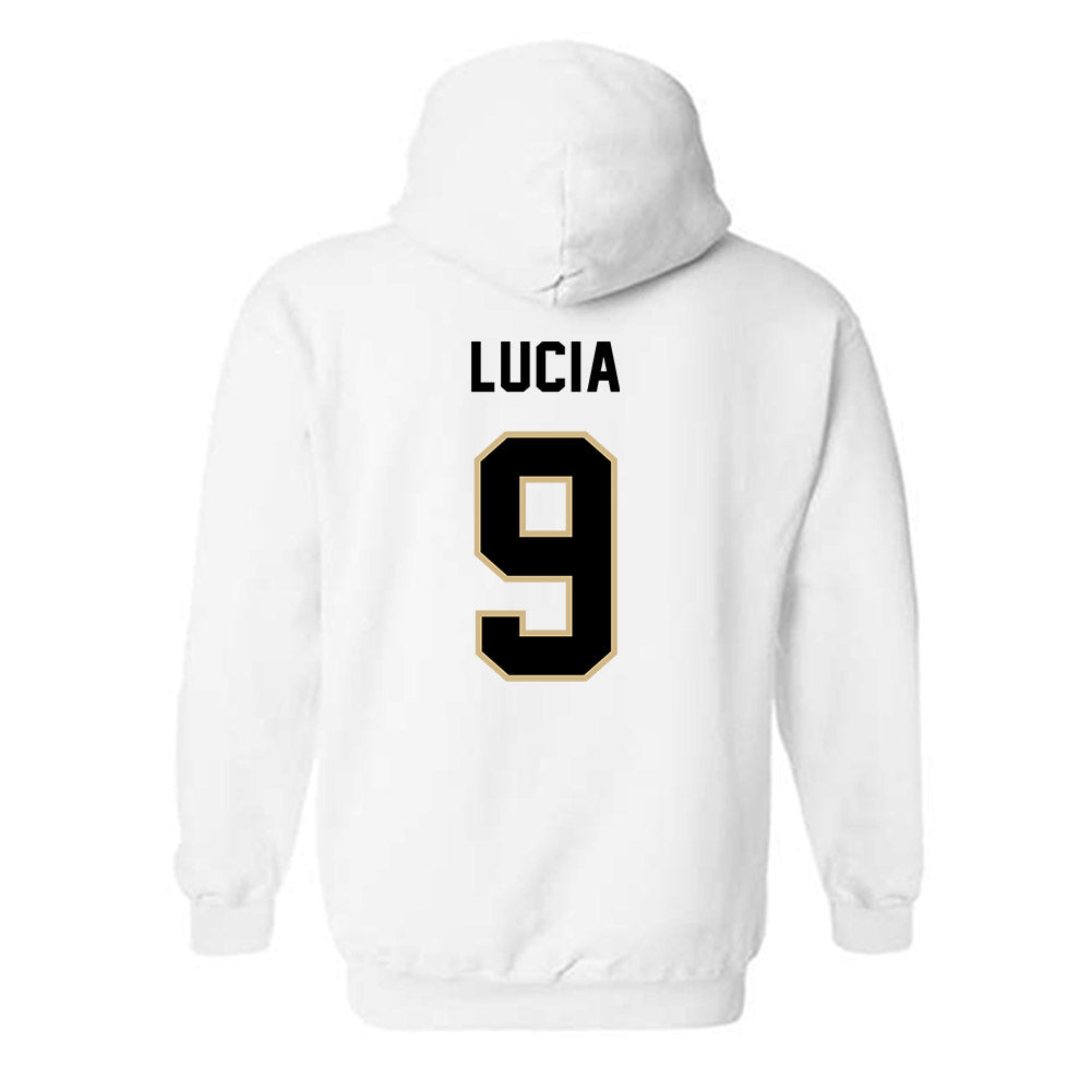 PNW - NCAA Men's Ice Hockey : Michael Lucia - Classic Shersey Hooded Sweatshirt-1