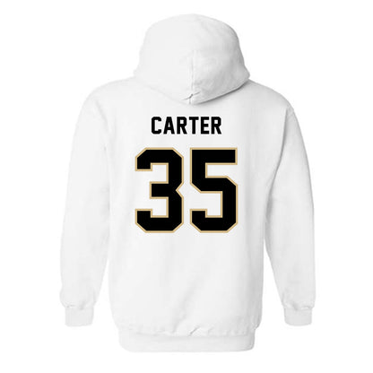 PNW - NCAA Men's Ice Hockey : Nathan Carter - Classic Shersey Hooded Sweatshirt-1
