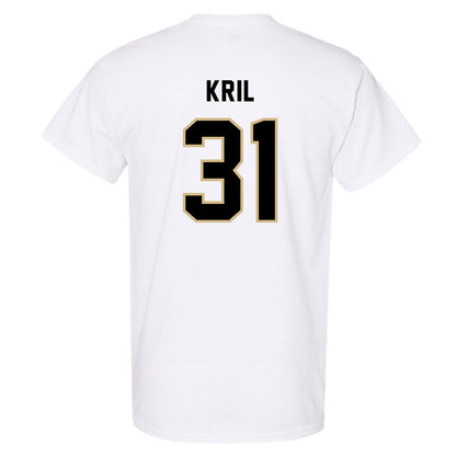PNW - NCAA Men's Ice Hockey : Caleb Kril - Classic Shersey T-Shirt-1