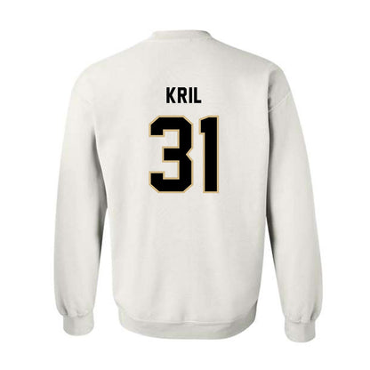 PNW - NCAA Men's Ice Hockey : Caleb Kril - Classic Shersey Crewneck Sweatshirt-1