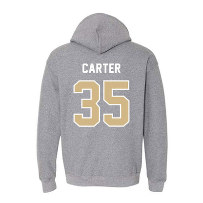 PNW - NCAA Men's Ice Hockey : Nathan Carter - Classic Shersey Hooded Sweatshirt-1