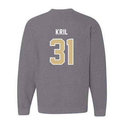 PNW - NCAA Men's Ice Hockey : Caleb Kril - Classic Shersey Crewneck Sweatshirt-1