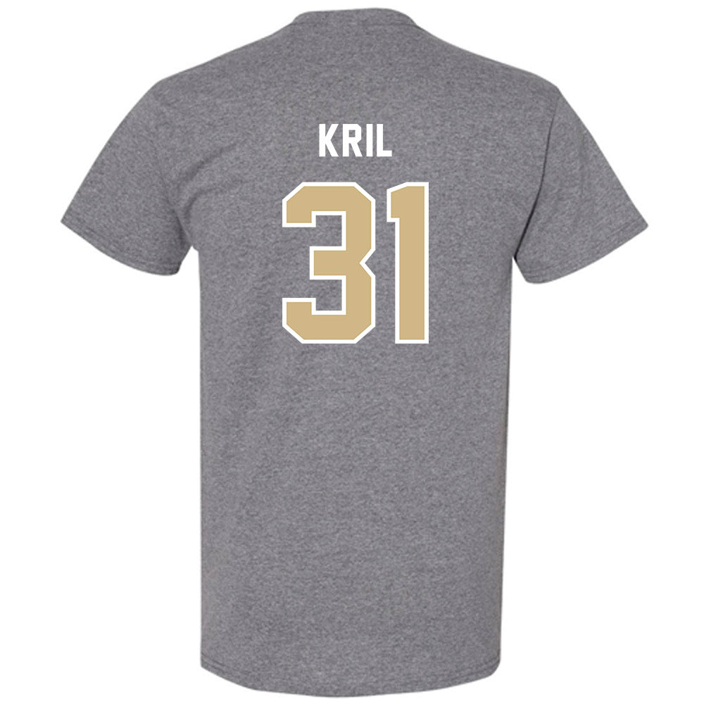 PNW - NCAA Men's Ice Hockey : Caleb Kril - Classic Shersey T-Shirt-1