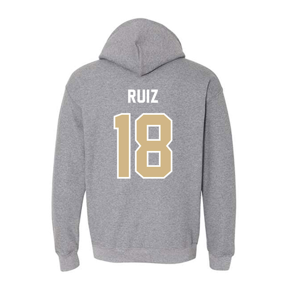 PNW - NCAA Men's Soccer : Augusto Ruiz - Classic Shersey Hooded Sweatshirt-1