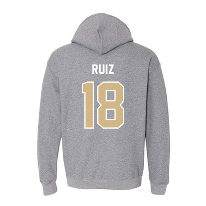 PNW - NCAA Men's Soccer : Augusto Ruiz - Classic Shersey Hooded Sweatshirt-1