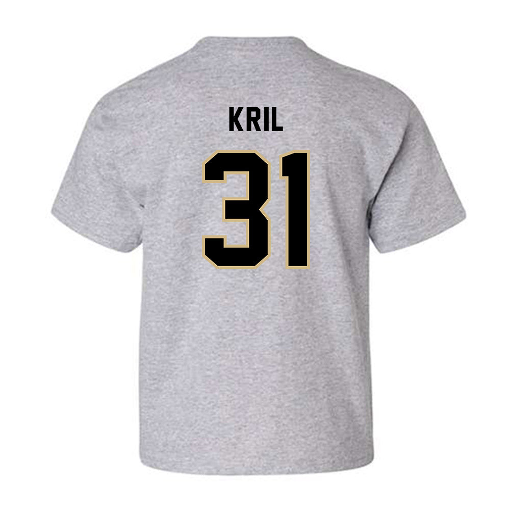 PNW - NCAA Men's Ice Hockey : Caleb Kril - Classic Shersey Youth T-Shirt-1