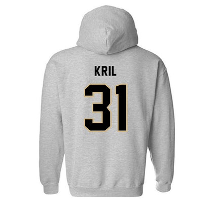 PNW - NCAA Men's Ice Hockey : Caleb Kril - Classic Shersey Hooded Sweatshirt-1