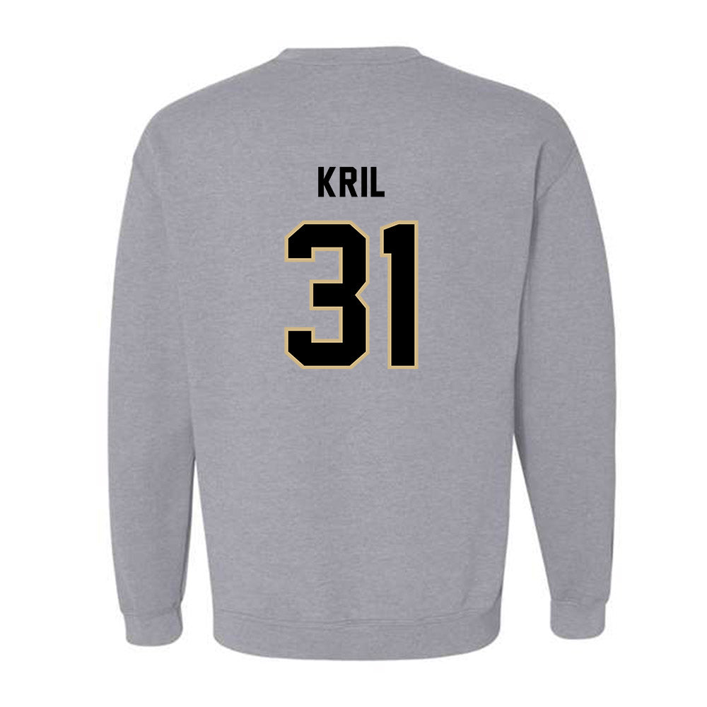 PNW - NCAA Men's Ice Hockey : Caleb Kril - Classic Shersey Crewneck Sweatshirt-1