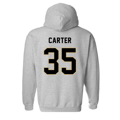 PNW - NCAA Men's Ice Hockey : Nathan Carter - Classic Shersey Hooded Sweatshirt-1