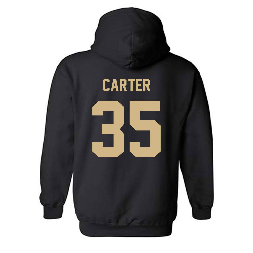 PNW - NCAA Men's Ice Hockey : Nathan Carter - Classic Shersey Hooded Sweatshirt-1
