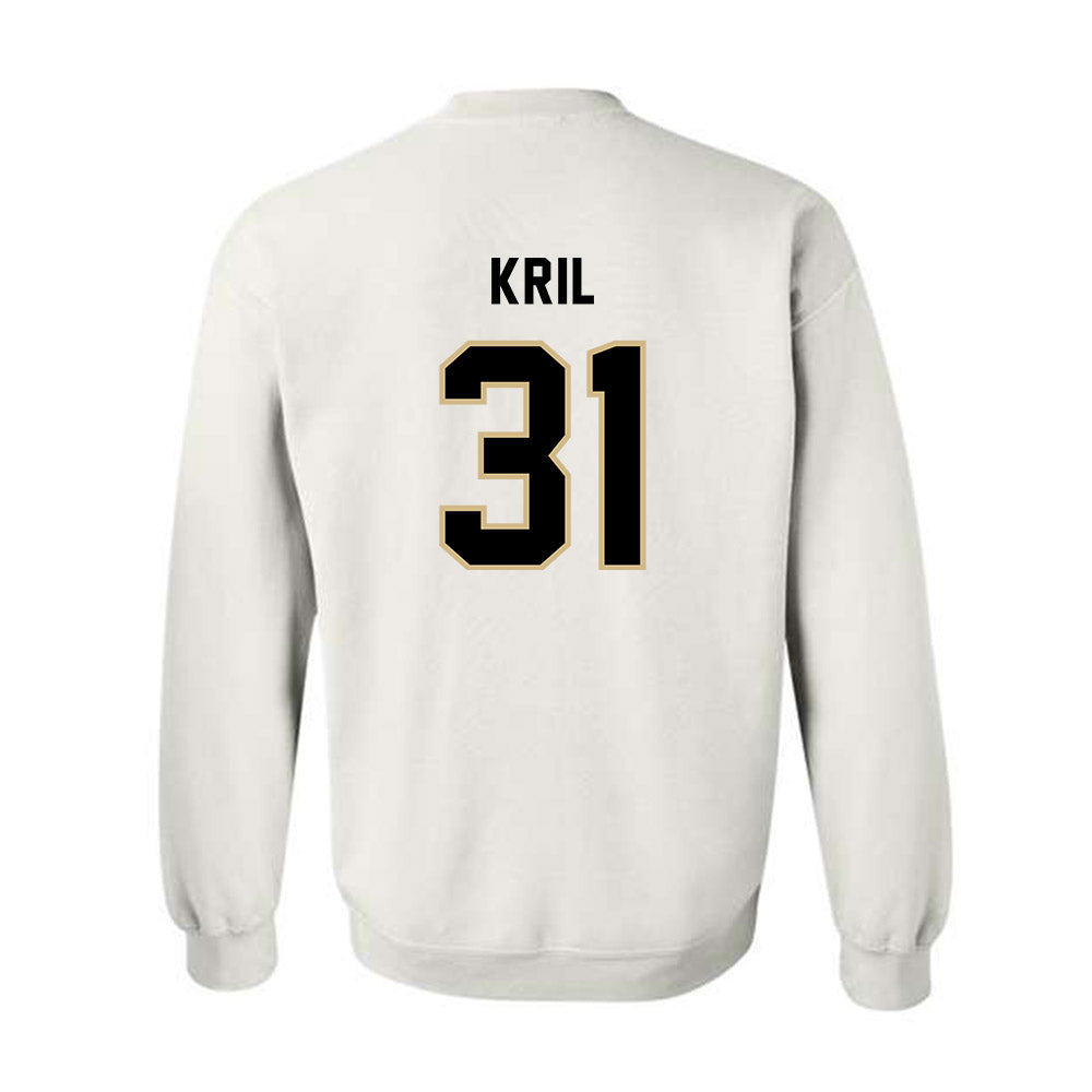 PNW - NCAA Men's Ice Hockey : Caleb Kril - Classic Shersey Crewneck Sweatshirt-1