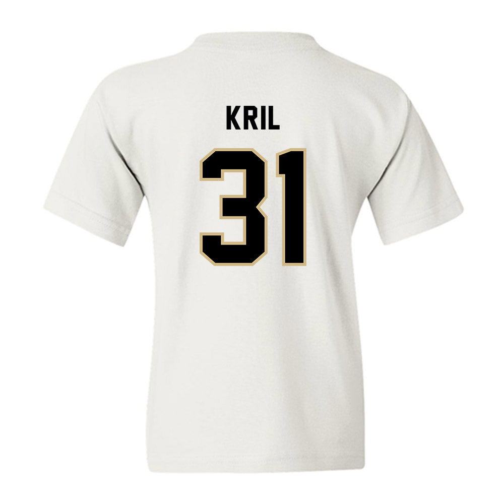 PNW - NCAA Men's Ice Hockey : Caleb Kril - Classic Shersey Youth T-Shirt-1