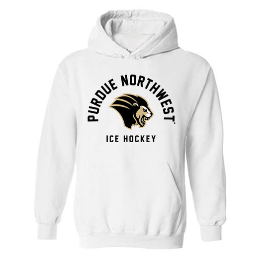 PNW - NCAA Men's Ice Hockey : Mason Geng - Classic Shersey Hooded Sweatshirt-0