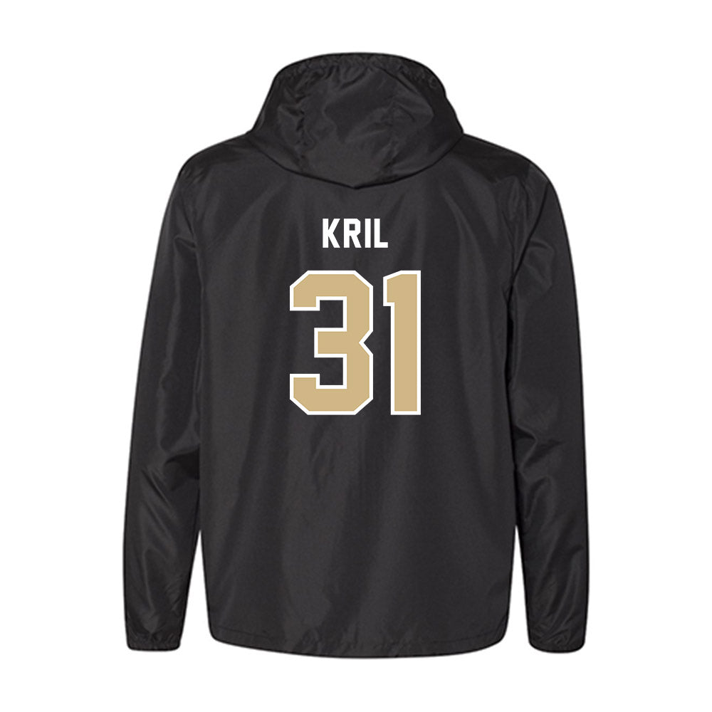 PNW - NCAA Men's Ice Hockey : Caleb Kril - Windbreaker-1
