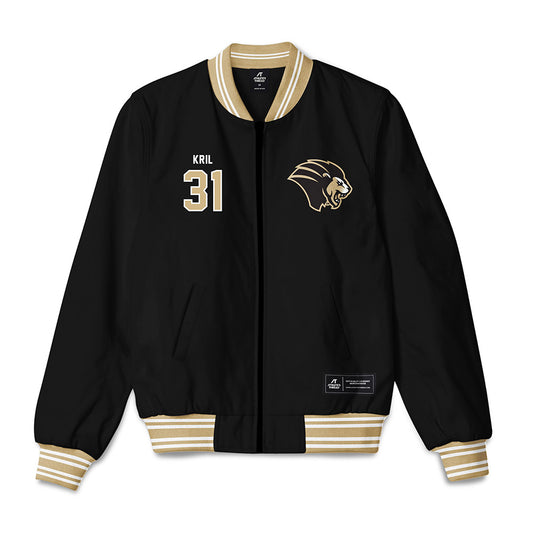 PNW - NCAA Men's Ice Hockey : Caleb Kril - Bomber Jacket-0