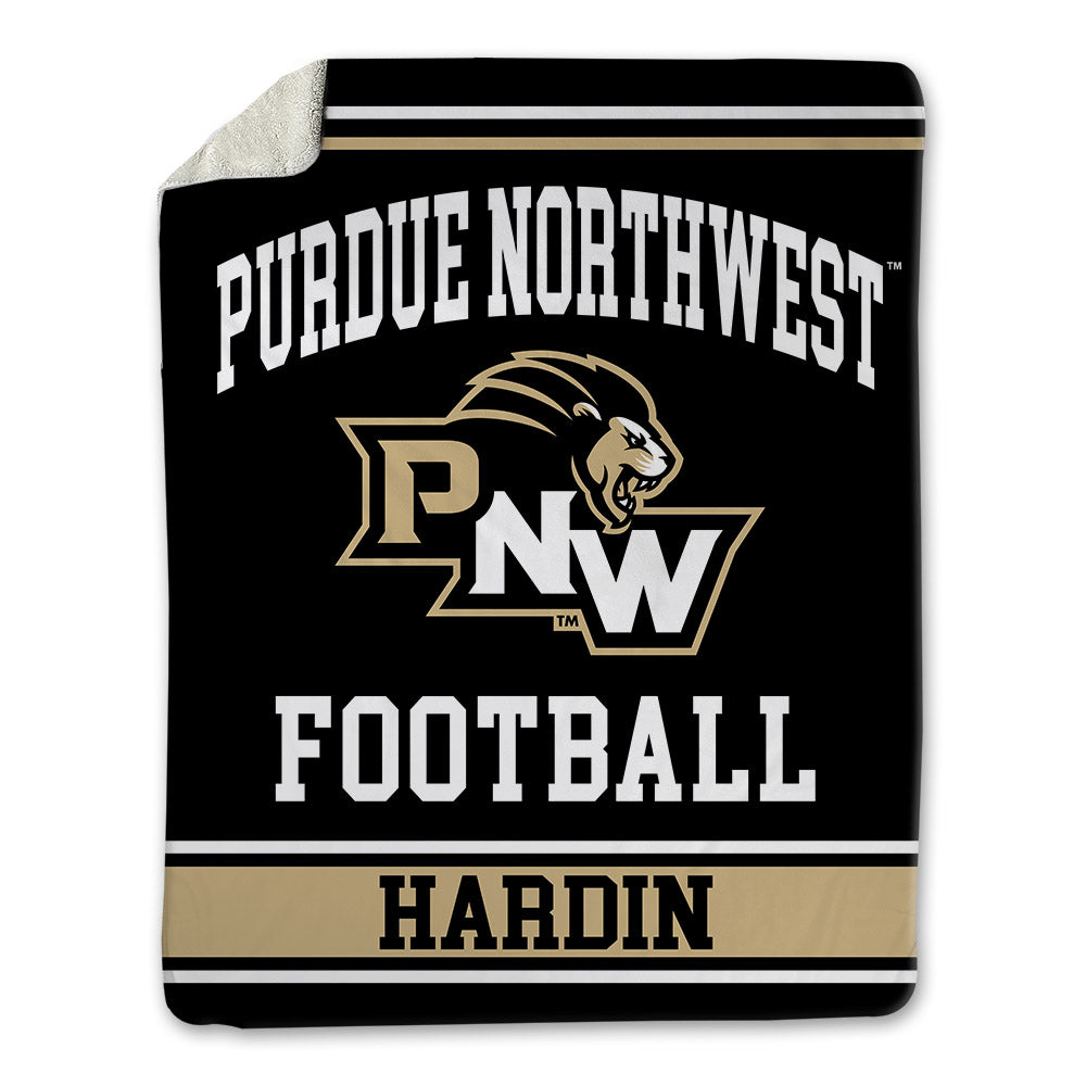 PNW - NCAA Flag Football : Iycis Hardin - Blanket-0