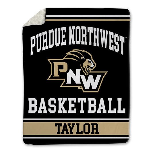 PNW - NCAA Men's Basketball : Kevin Taylor - Blanket-0