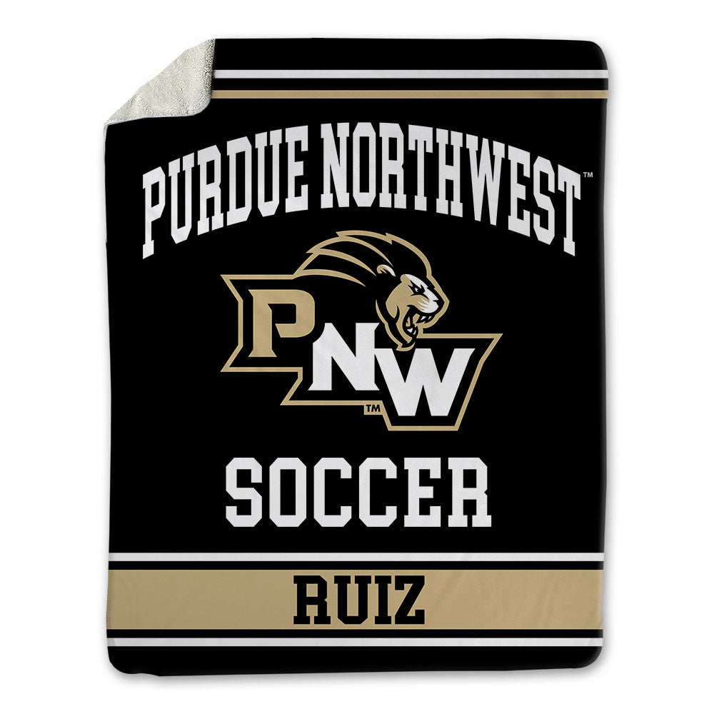 PNW - NCAA Men's Soccer : Augusto Ruiz - Blanket-0