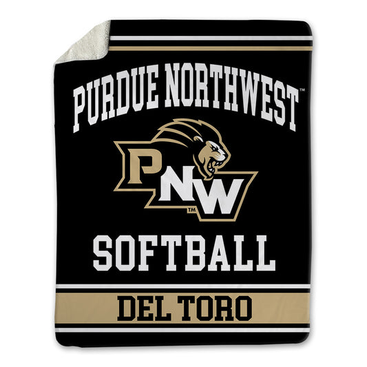 PNW - NCAA Softball : Jessy Del Toro - Blanket-0