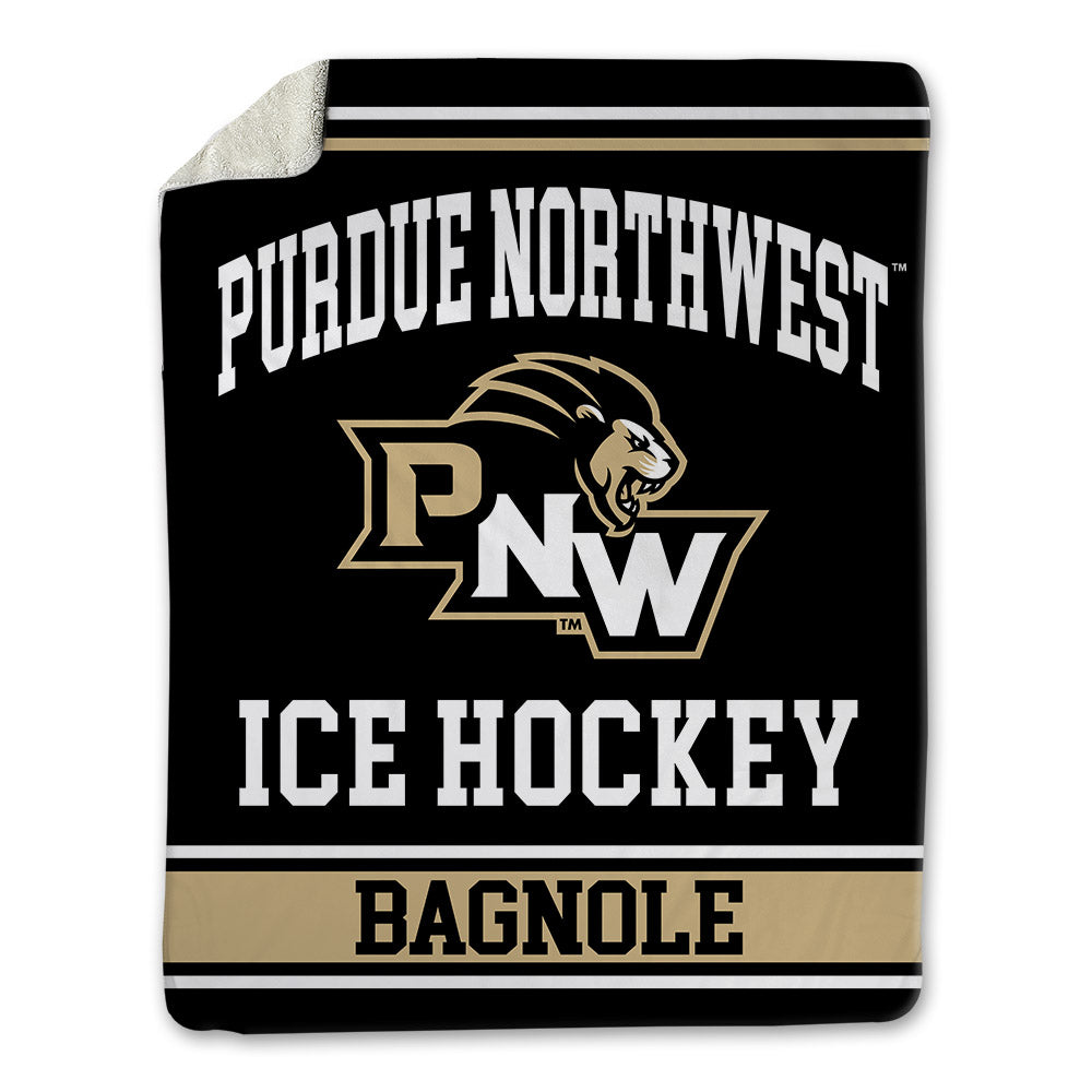 PNW - NCAA Men's Ice Hockey : Anthony Bagnole - Blanket-0