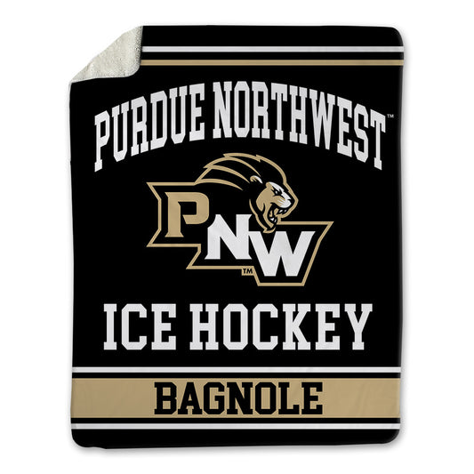 PNW - NCAA Men's Ice Hockey : Anthony Bagnole - Blanket-0