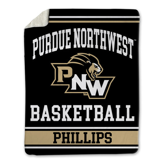 PNW - NCAA Women's Basketball : Cameryn Phillips - Blanket-0
