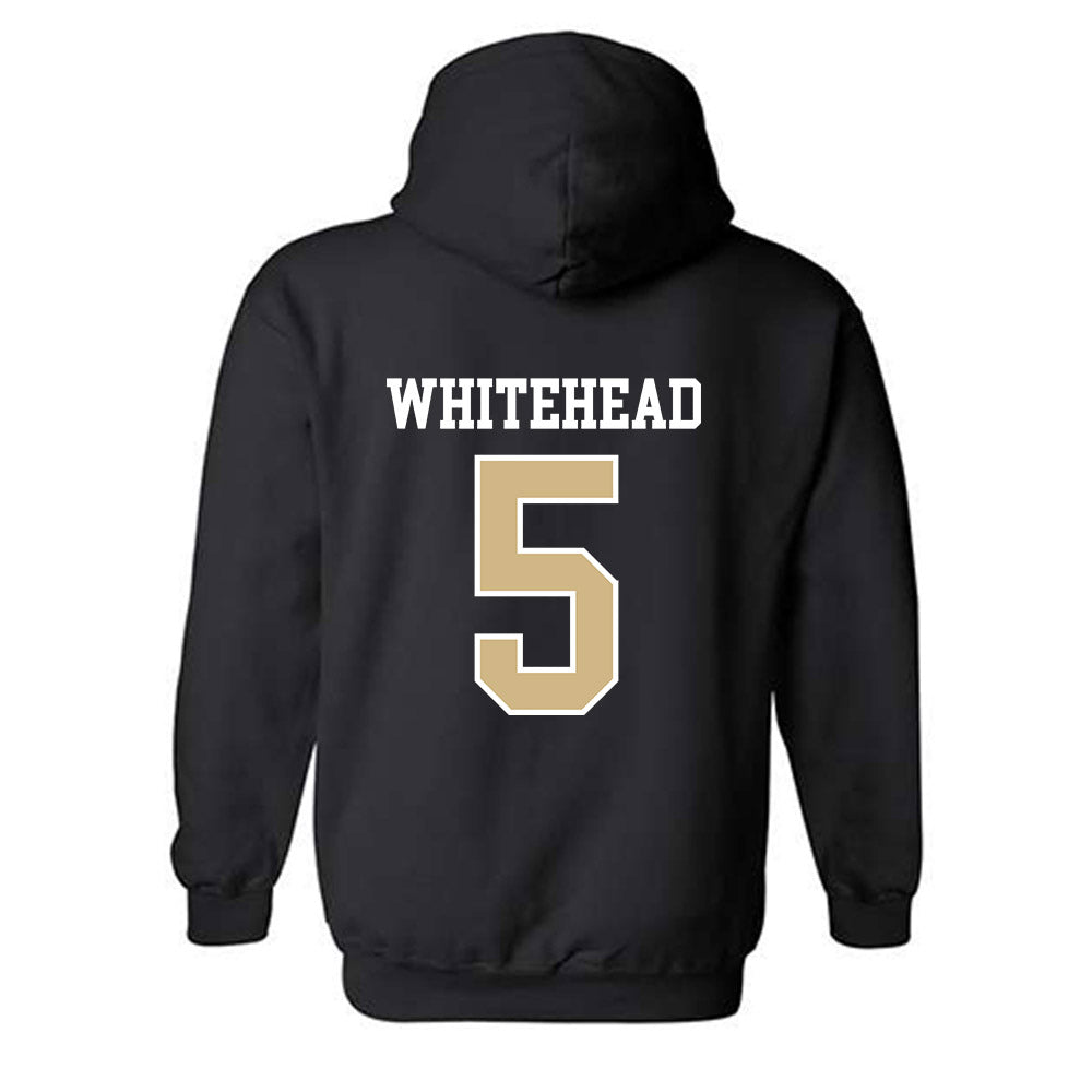 PNW - NCAA Men's Ice Hockey : Lucas Whitehead - Classic Shersey Hooded Sweatshirt-1