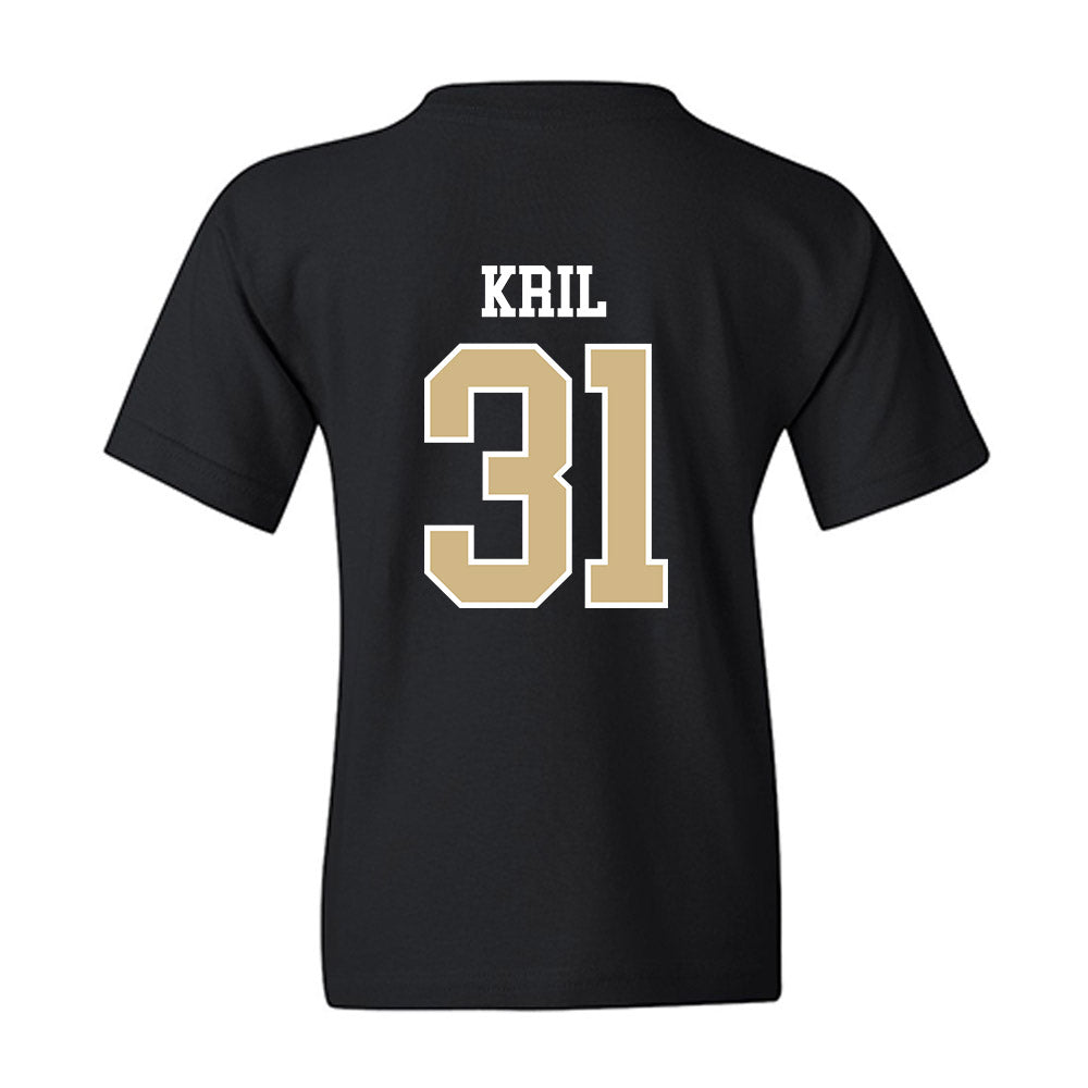 PNW - NCAA Men's Ice Hockey : Caleb Kril - Classic Shersey Youth T-Shirt-1
