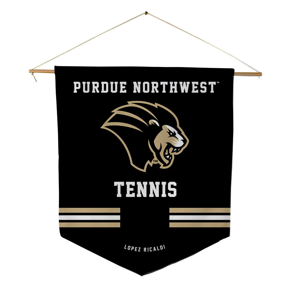 PNW - NCAA Women's Tennis : Haizea Lopez Ricaldi - Pennant - 18" x 21"-0