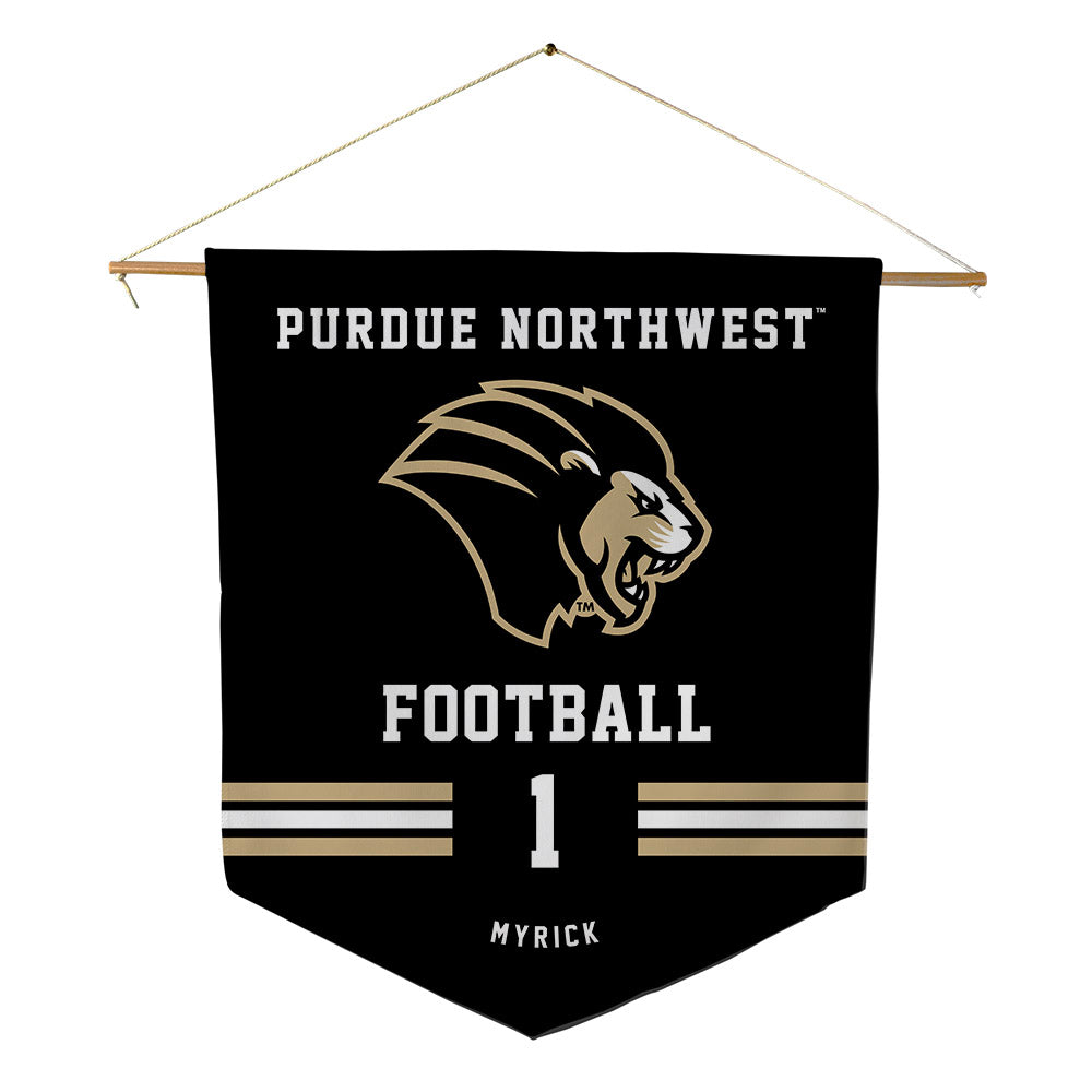 PNW - NCAA Flag Football : Marilyn Myrick - Pennant - 18" x 21"-0