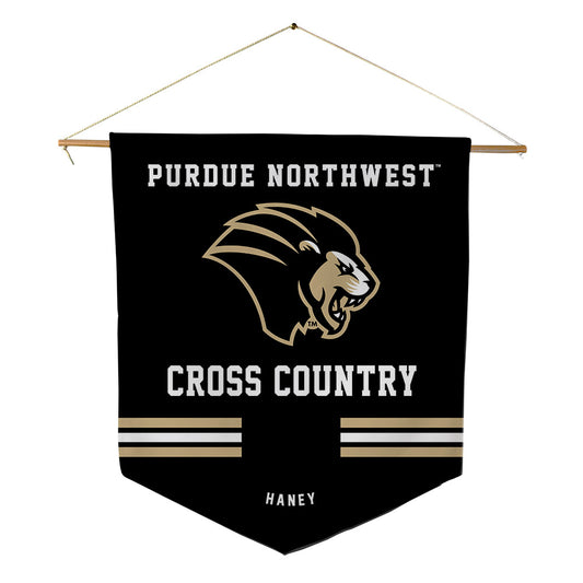 PNW - NCAA Men's Cross Country : Cortlund Haney - Pennant - 18" x 21"-0