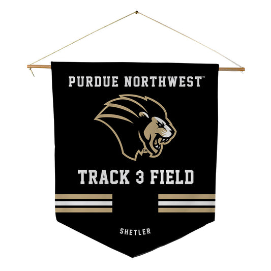 PNW - NCAA Men's Track & Field : Trevor Shetler - Pennant - 18" x 21"-0