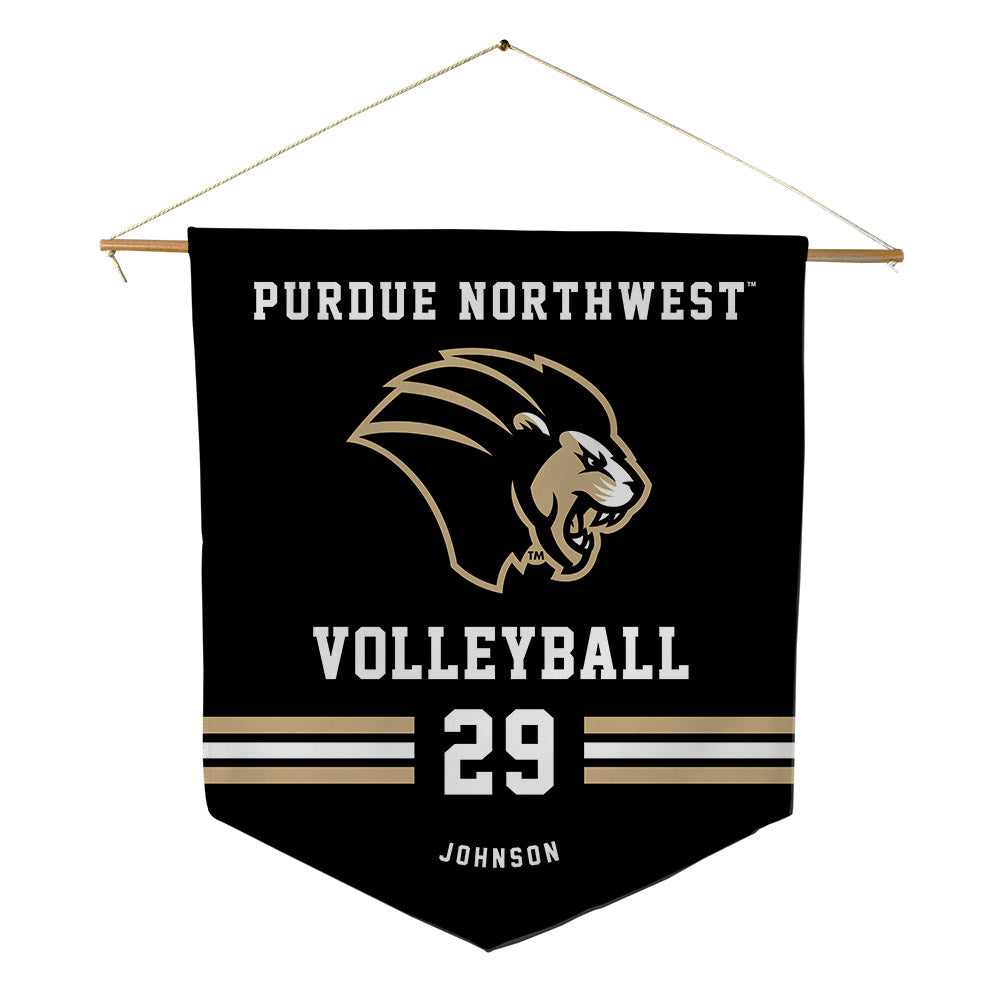 PNW - NCAA Women's Volleyball : Ainsley Johnson - Pennant - 18" x 21"-0