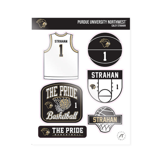PNW - NCAA Women's Basketball : Caley Strahan - Sticker Sheet-0