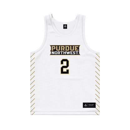 PNW - NCAA Men's Basketball : Ahlante Askew - White Basketball Jersey-0