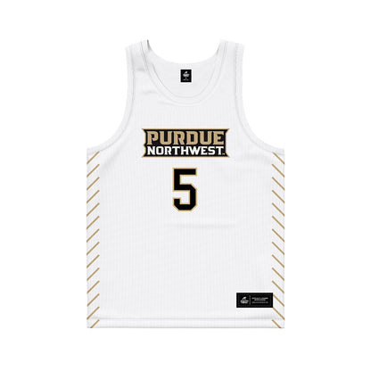 PNW - NCAA Men's Basketball : Kevin Taylor - White Basketball Jersey-0