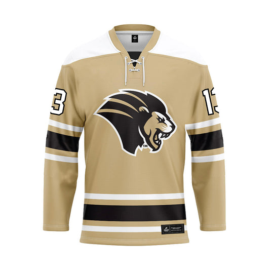 PNU - NCAA Men's Ice Hockey : Kyan Klee - Gold Hockey Jersey-0