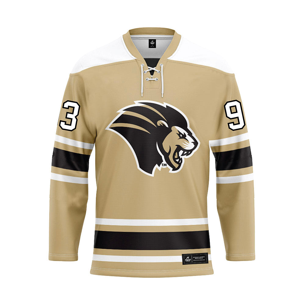PNW - NCAA Men's Ice Hockey : Tyson McCaig - Gold Hockey Jersey-0