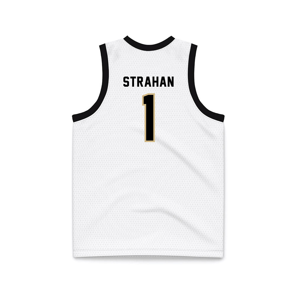 PNW - NCAA Women's Basketball : Caley Strahan - White Basketball Jersey-1