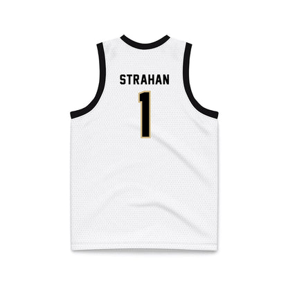PNW - NCAA Women's Basketball : Caley Strahan - White Basketball Jersey-1