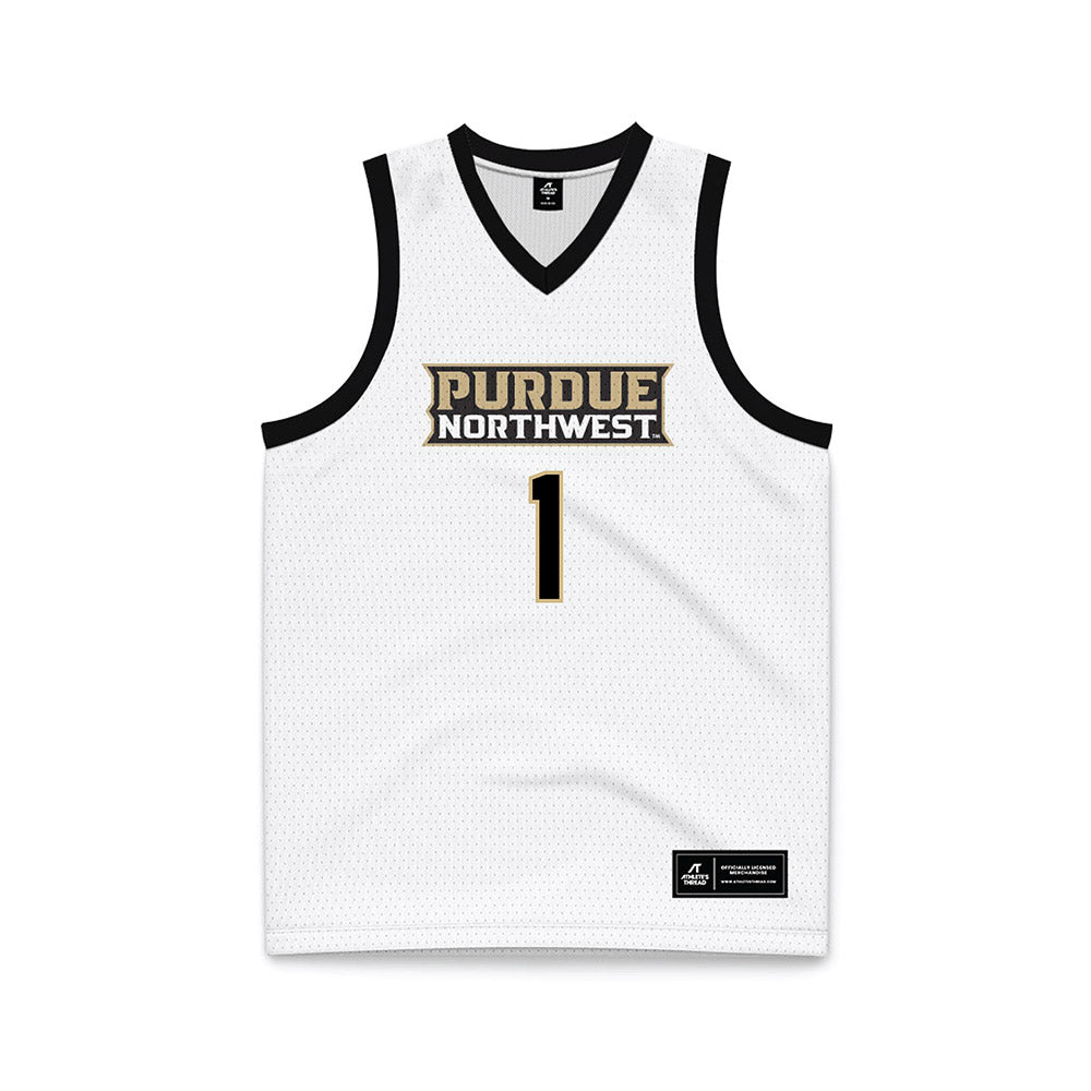 PNW - NCAA Women's Basketball : Caley Strahan - White Basketball Jersey-0