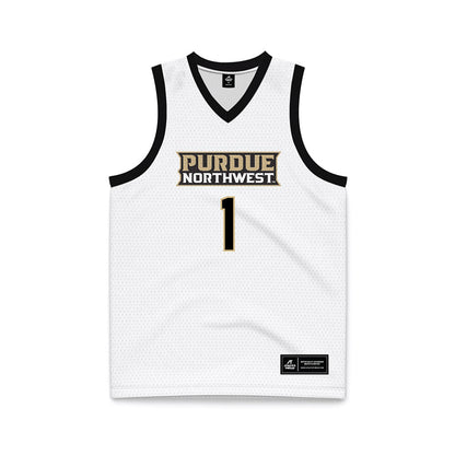 PNW - NCAA Women's Basketball : Caley Strahan - White Basketball Jersey-0